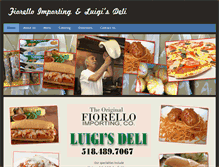 Tablet Screenshot of luigisfiorello.com